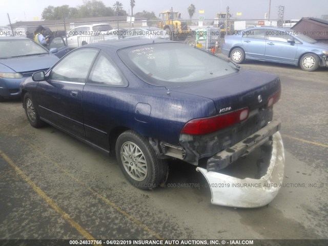 JH4DC435XXS004741 - 1999 ACURA INTEGRA LS BLUE photo 3