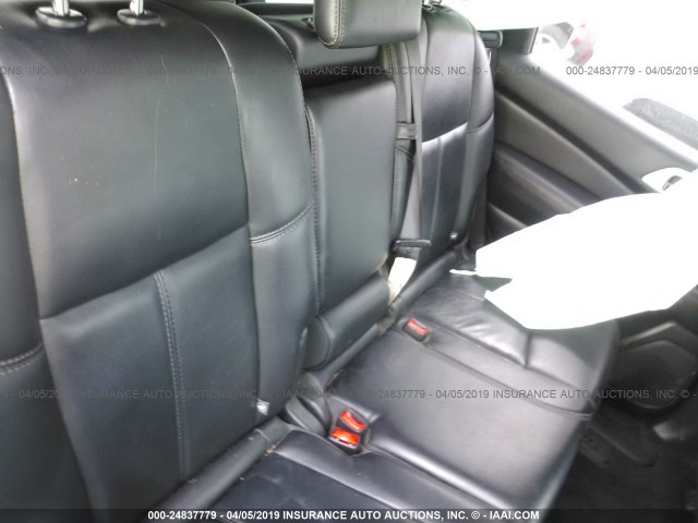 5N1AR2MNXFC710490 - 2015 NISSAN PATHFINDER S/SV/SL/PLATINUM BLUE photo 8