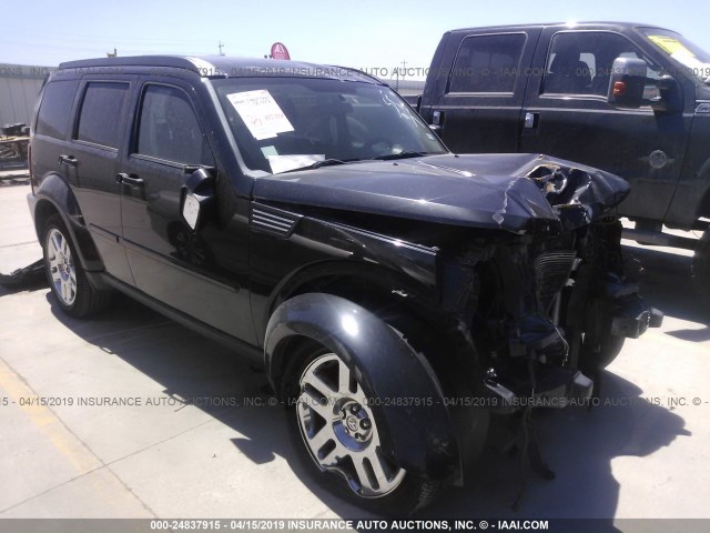 1D4PT4GK4BW517342 - 2011 DODGE NITRO HEAT BLACK photo 1