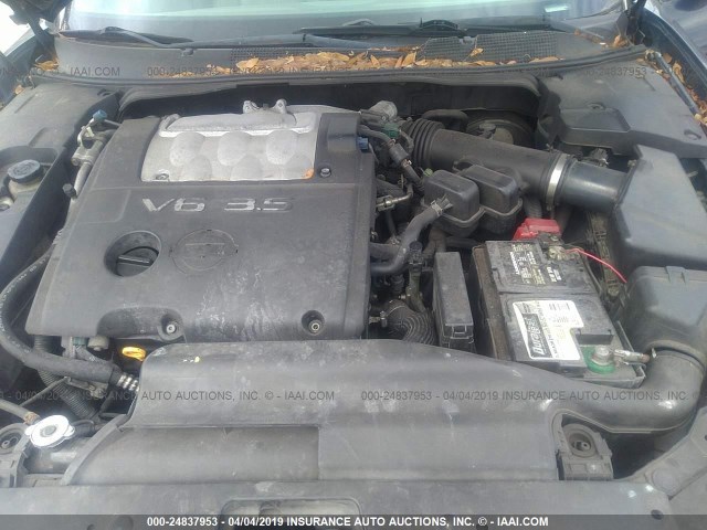 1N4BA41E84C834440 - 2004 NISSAN MAXIMA SE/SL BLUE photo 10