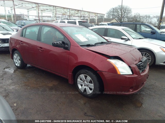 3N1AB61E38L734922 - 2008 NISSAN SENTRA 2.0/2.0S/2.0SL RED photo 1