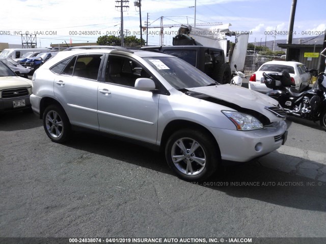 JTJHW31U360010662 - 2006 LEXUS RX 400 SILVER photo 1