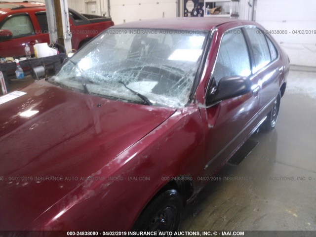 1N4AB41D4SC718732 - 1995 NISSAN SENTRA XE/GXE/GLE/BASE RED photo 6