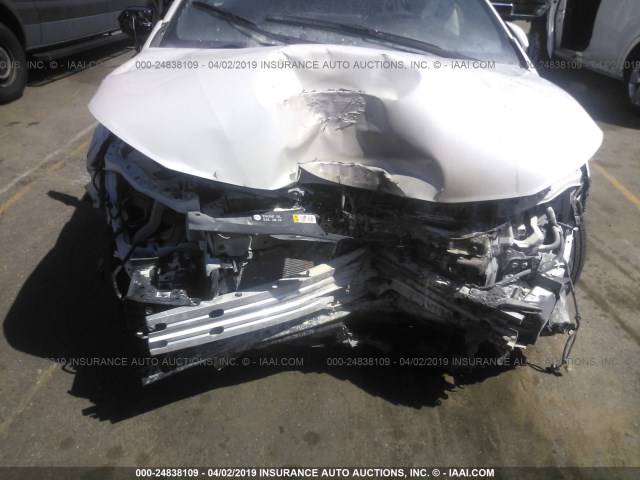 JTNK4RBE7K3038218 - 2019 TOYOTA COROLLA SE/XSE WHITE photo 6