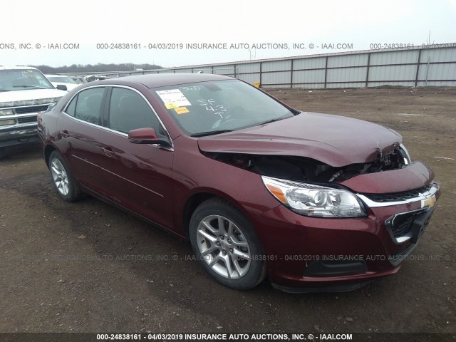 1G11C5SL3FF104089 - 2015 CHEVROLET MALIBU 1LT 栗色 照片 1