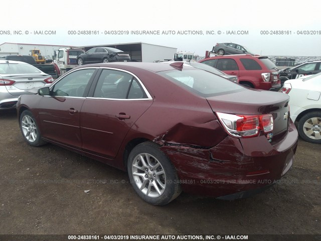 1G11C5SL3FF104089 - 2015 CHEVROLET MALIBU 1LT 栗色 照片 3