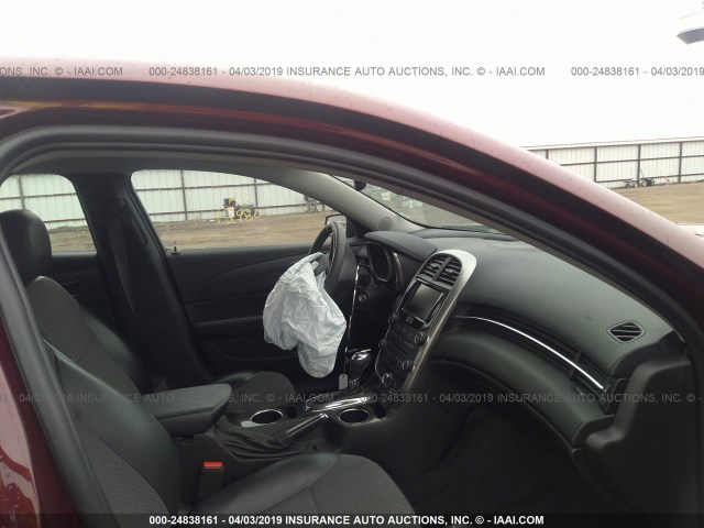 1G11C5SL3FF104089 - 2015 CHEVROLET MALIBU 1LT 栗色 照片 5
