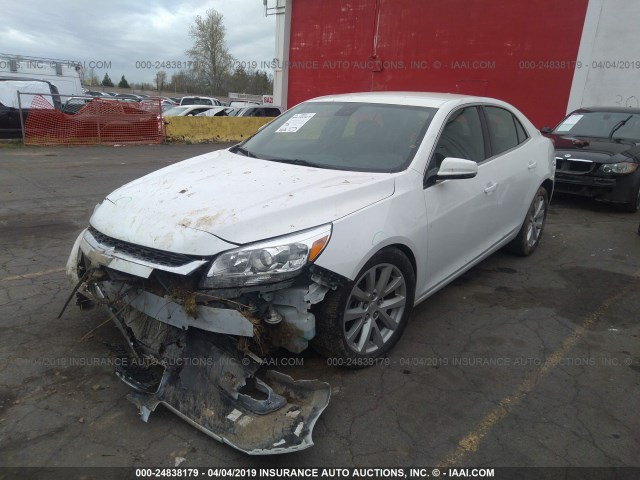 1G11D5SL9FU113811 - 2015 CHEVROLET MALIBU 2LT WHITE photo 2