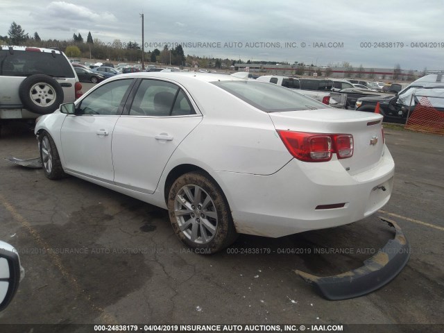 1G11D5SL9FU113811 - 2015 CHEVROLET MALIBU 2LT WHITE photo 3