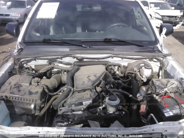 5TFTX4CN8FX049244 - 2015 TOYOTA TACOMA ACCESS CAB თეთრი ფოტო 10