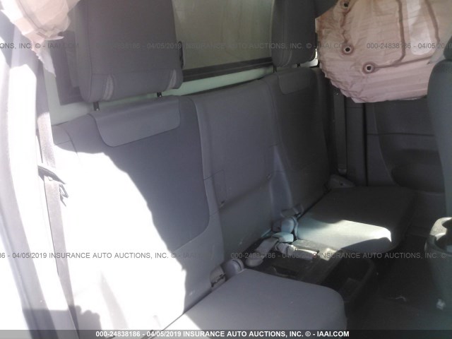 5TFTX4CN8FX049244 - 2015 TOYOTA TACOMA ACCESS CAB თეთრი ფოტო 8