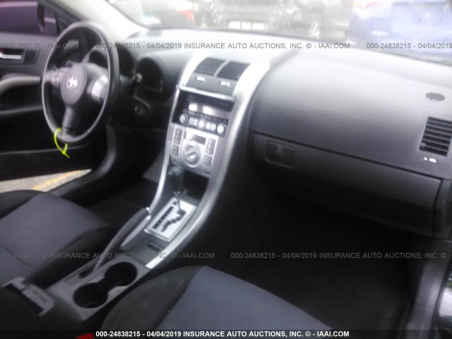 JTKDE167X80259340 - 2008 TOYOTA SCION TC BLACK photo 5