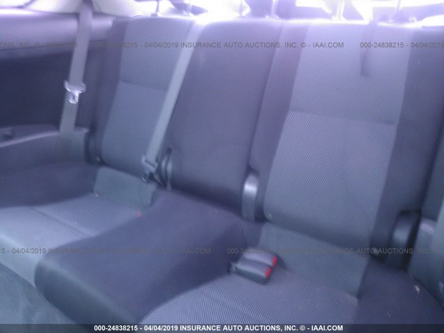 JTKDE167X80259340 - 2008 TOYOTA SCION TC BLACK photo 8