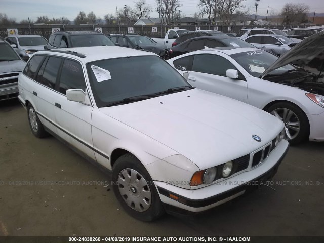 WBAHJ6318NGD21855 - 1992 BMW 525 I AUTOMATIC WHITE photo 1