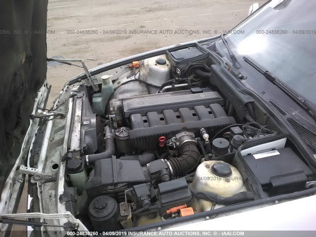 WBAHJ6318NGD21855 - 1992 BMW 525 I AUTOMATIC WHITE photo 10