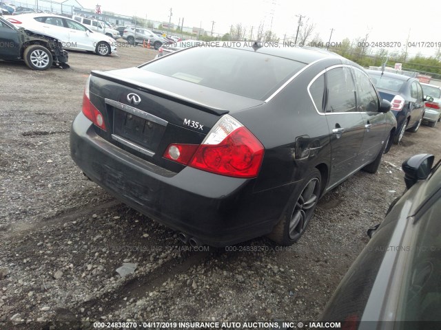 JNKAY01F07M450099 - 2007 INFINITI M35 SPORT BLACK photo 4