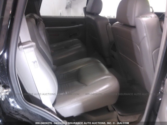 1GKEK63U75J140814 - 2005 GMC YUKON DENALI BLACK photo 8