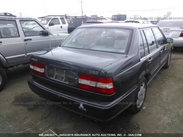 YV1KS9602V1111658 - 1997 VOLVO 960 BLUE photo 4