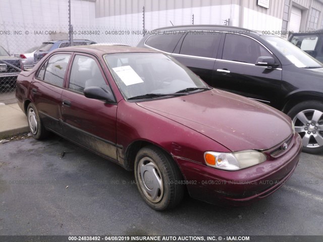 1NXBR12E6YZ386761 - 2000 TOYOTA COROLLA VE/CE/LE RED photo 1