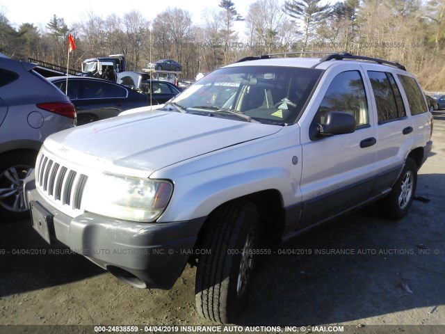 1J4GW48S64C432195 - 2004 JEEP GRAND CHEROKEE LAREDO/COLUMBIA/FREEDOM 银色 照片 2
