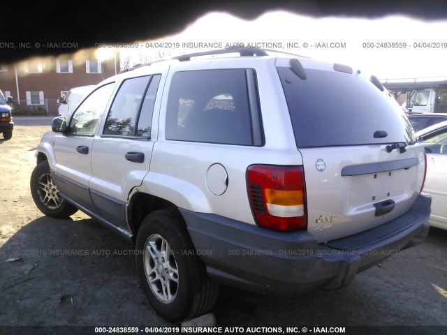 1J4GW48S64C432195 - 2004 JEEP GRAND CHEROKEE LAREDO/COLUMBIA/FREEDOM 银色 照片 3