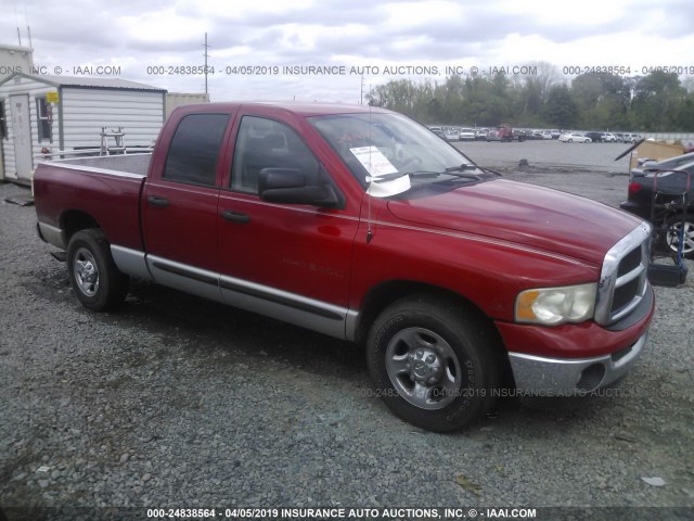 3D7KR28C75G731624 - 2005 DODGE RAM 2500 ST/SLT 红色 照片 1