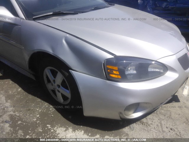 2G2WP552571100529 - 2007 PONTIAC GRAND PRIX SILVER photo 6