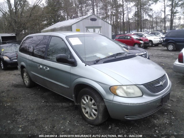 2C8GP44L63R195780 - 2003 CHRYSLER TOWN & COUNTRY LX GREEN photo 1