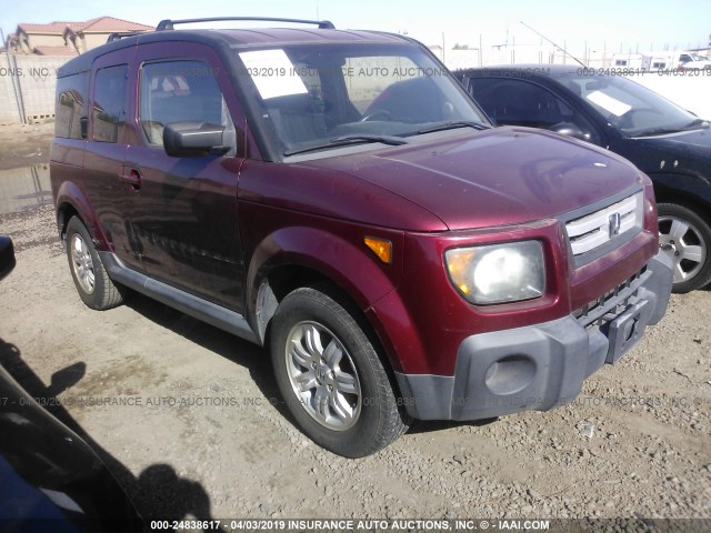 5J6YH18768L011365 - 2008 HONDA ELEMENT EX MAROON photo 1