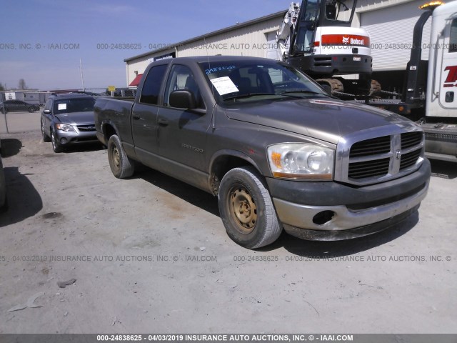 1D7HA18KX6J174372 - 2006 DODGE RAM 1500 ST BROWN photo 1