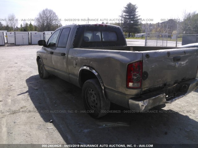 1D7HA18KX6J174372 - 2006 DODGE RAM 1500 ST BROWN photo 3