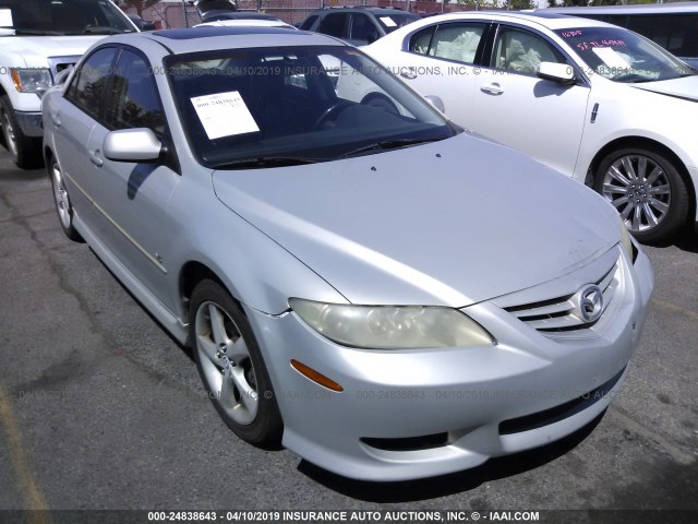 1YVHP80D655M59313 - 2005 MAZDA 6 S SILVER photo 1