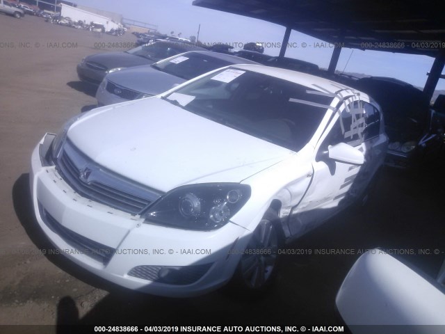 W08AT671985054708 - 2008 SATURN ASTRA XR WHITE photo 2