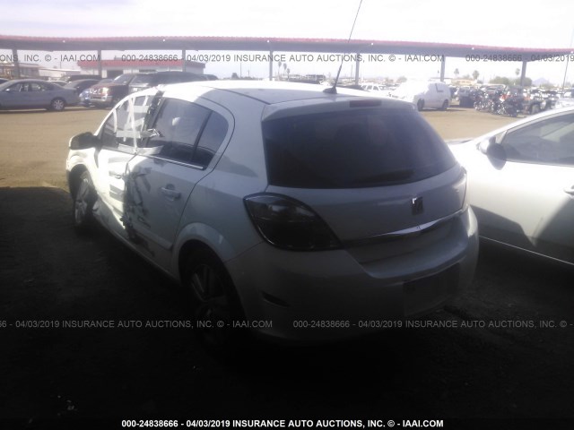 W08AT671985054708 - 2008 SATURN ASTRA XR WHITE photo 3