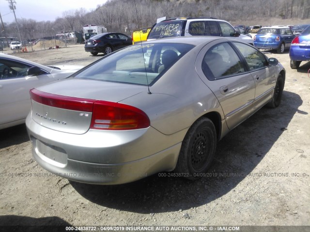 2B3HD46R62H172232 - 2002 DODGE INTREPID SE TAN photo 4