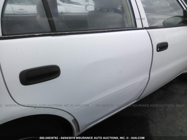 1NXBR12E1XZ287134 - 1999 TOYOTA COROLLA VE/CE/LE 白色 照片 6