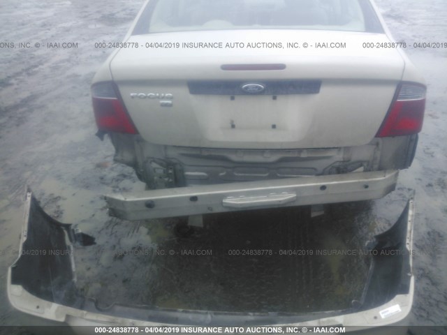 1FAFP34N57W247170 - 2007 FORD FOCUS ZX4/S/SE/SES 金色 照片 6
