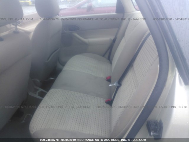 1FAFP34N57W247170 - 2007 FORD FOCUS ZX4/S/SE/SES 金色 照片 8