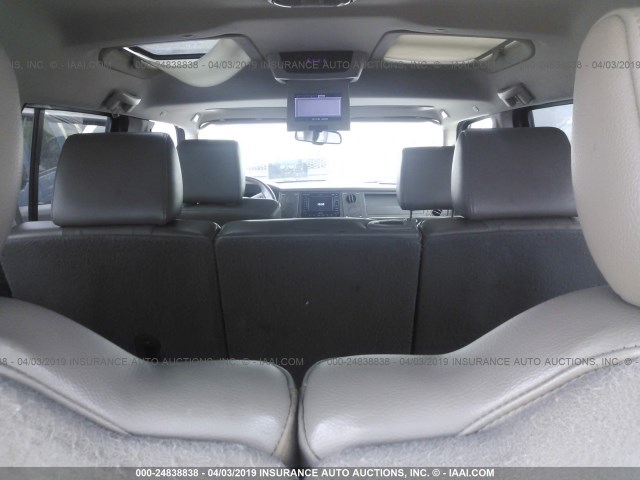 1J8HH48N56C125854 - 2006 JEEP COMMANDER BROWN photo 8