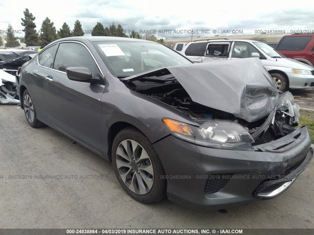 1HGCT1B3XFA012503 - 2015 HONDA Accord LX-S GRAY photo 1