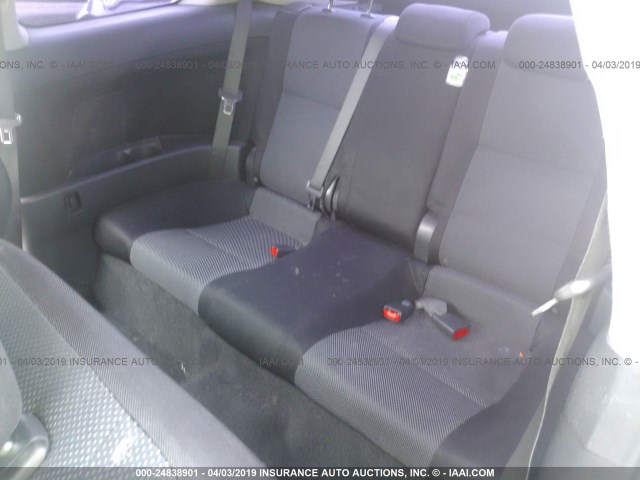 JTKDE167X80261153 - 2008 TOYOTA SCION TC WHITE photo 8