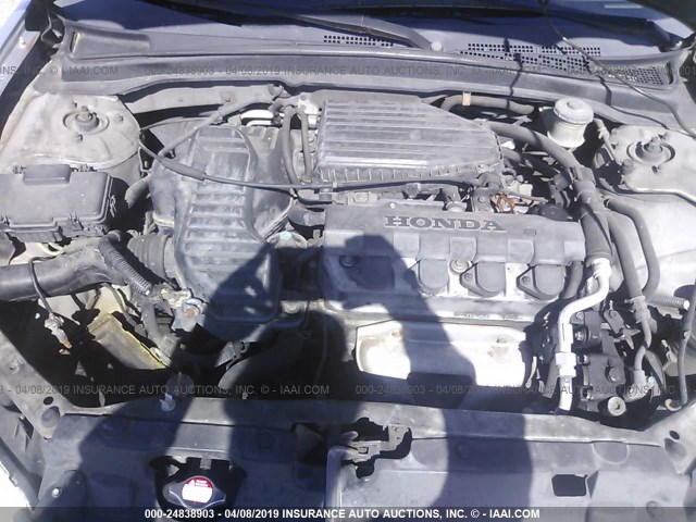 2HGES16354H547792 - 2004 HONDA CIVIC DX VP Gümüş foto 10