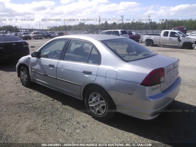 2HGES16354H547792 - 2004 HONDA CIVIC DX VP Gümüş foto 3