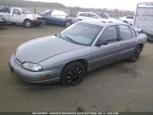 2G1WL52M4T9208352 - 1996 CHEVROLET LUMINA GRAY photo 2