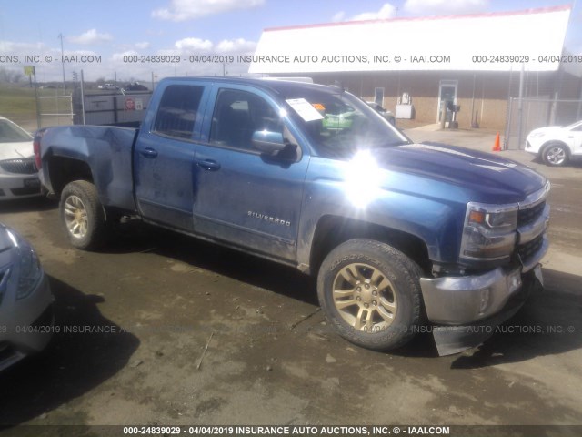 1GCVKREC7HZ192807 - 2017 CHEVROLET SILVERADO K1500 LT BLUE photo 1