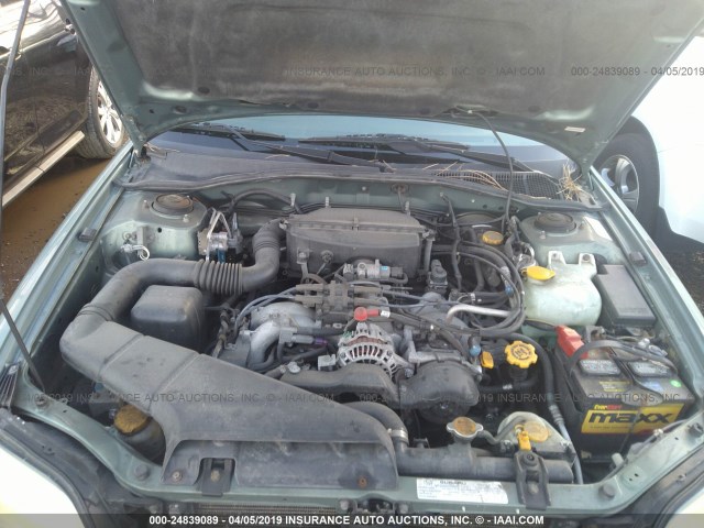 4S3BH675037628612 - 2003 SUBARU LEGACY OUTBACK AWP 灰色 照片 10