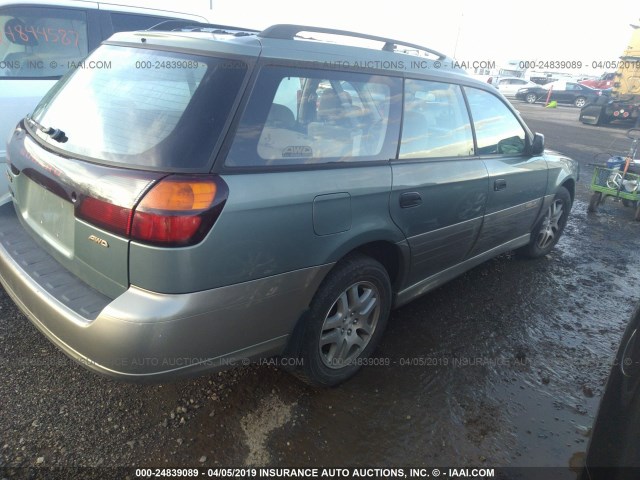 4S3BH675037628612 - 2003 SUBARU LEGACY OUTBACK AWP 灰色 照片 4