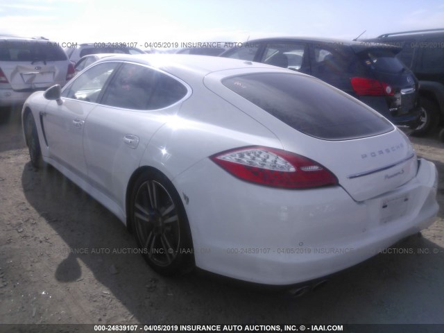 WP0AB2A7XCL060750 - 2012 PORSCHE PANAMERA S/4 WHITE photo 3