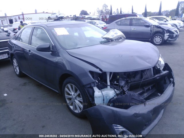 4T1BF1FK9CU061829 - 2012 TOYOTA CAMRY SE/LE/XLE GRAY photo 1