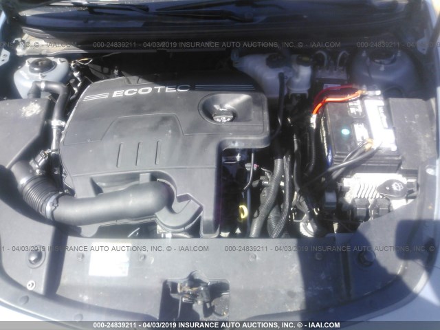 1G1ZH57B394128560 - 2009 CHEVROLET MALIBU 1LT 蓝色 照片 10